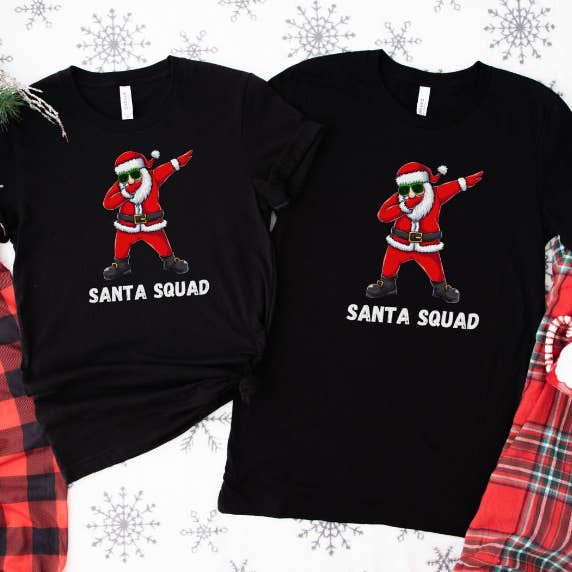 Santa Dab Squad Pajama Set for wholesale by Differently Gifted