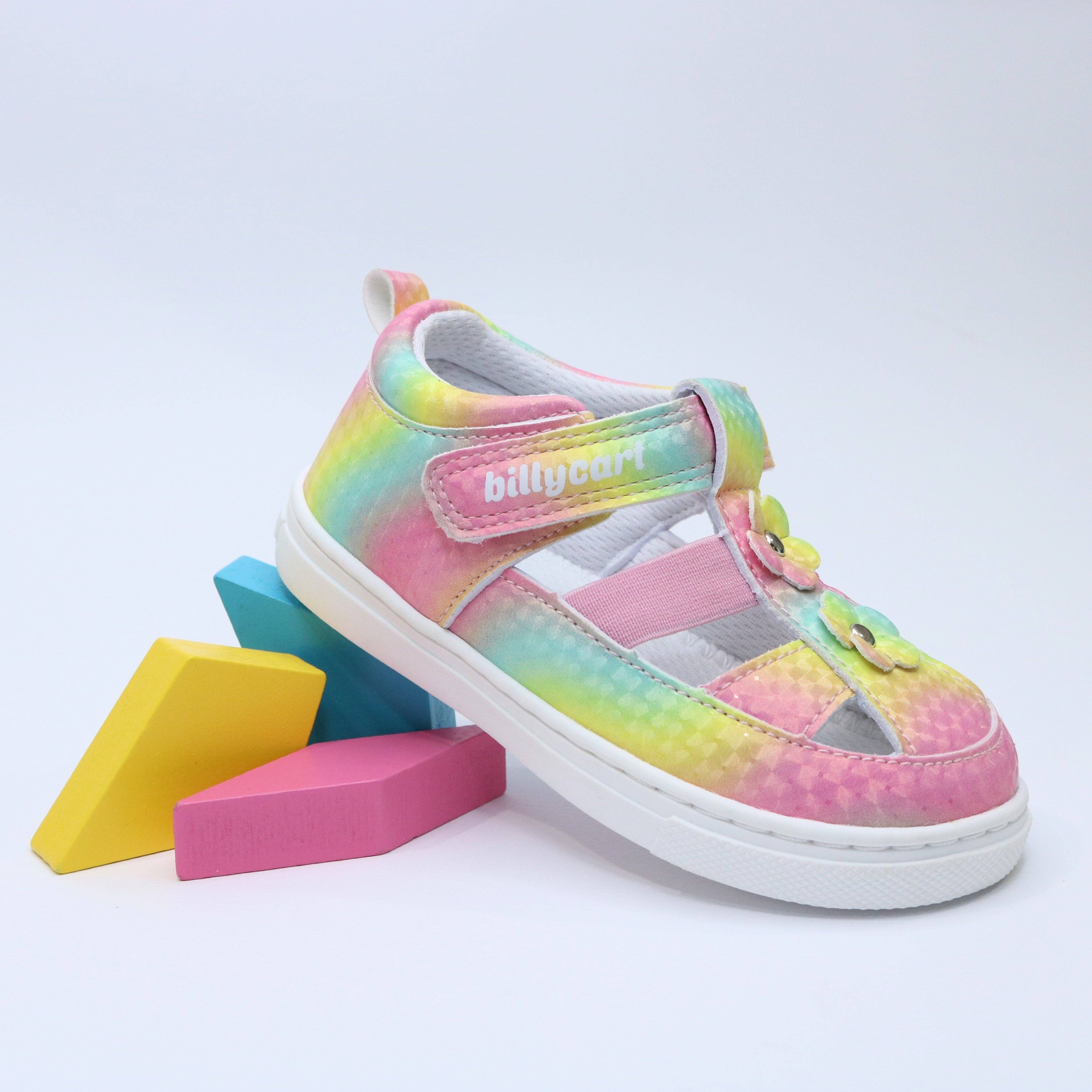 Billycart Kids - Wholesale Sandals - Kids - AMELIA rainbow toddler girls sandals1