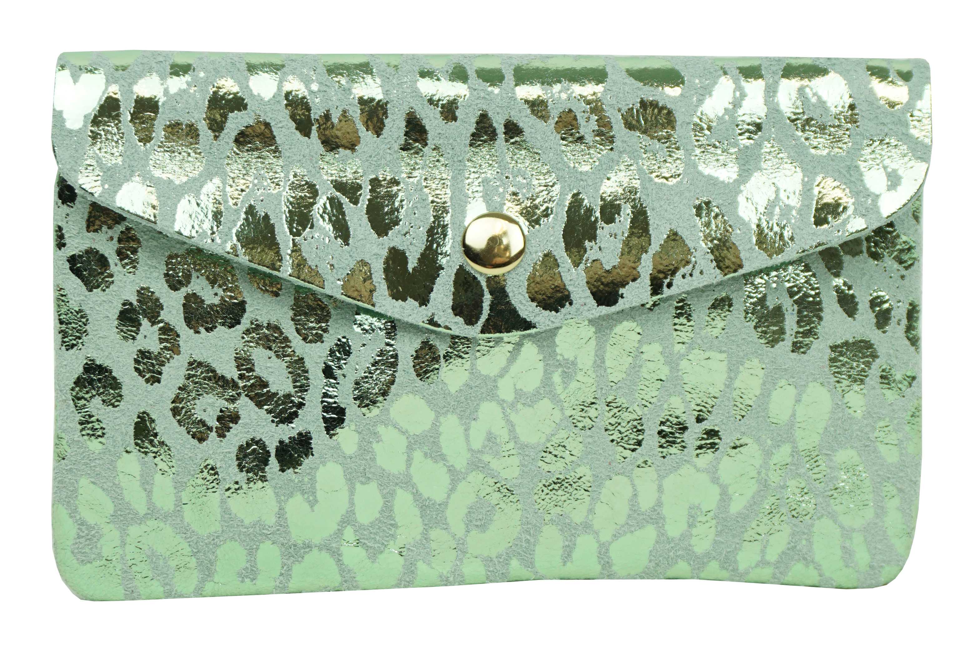 Anais – Engroshandel Tegnebog - Dame – Stor skinnende leopardmønstret læderpung PMD2701I6