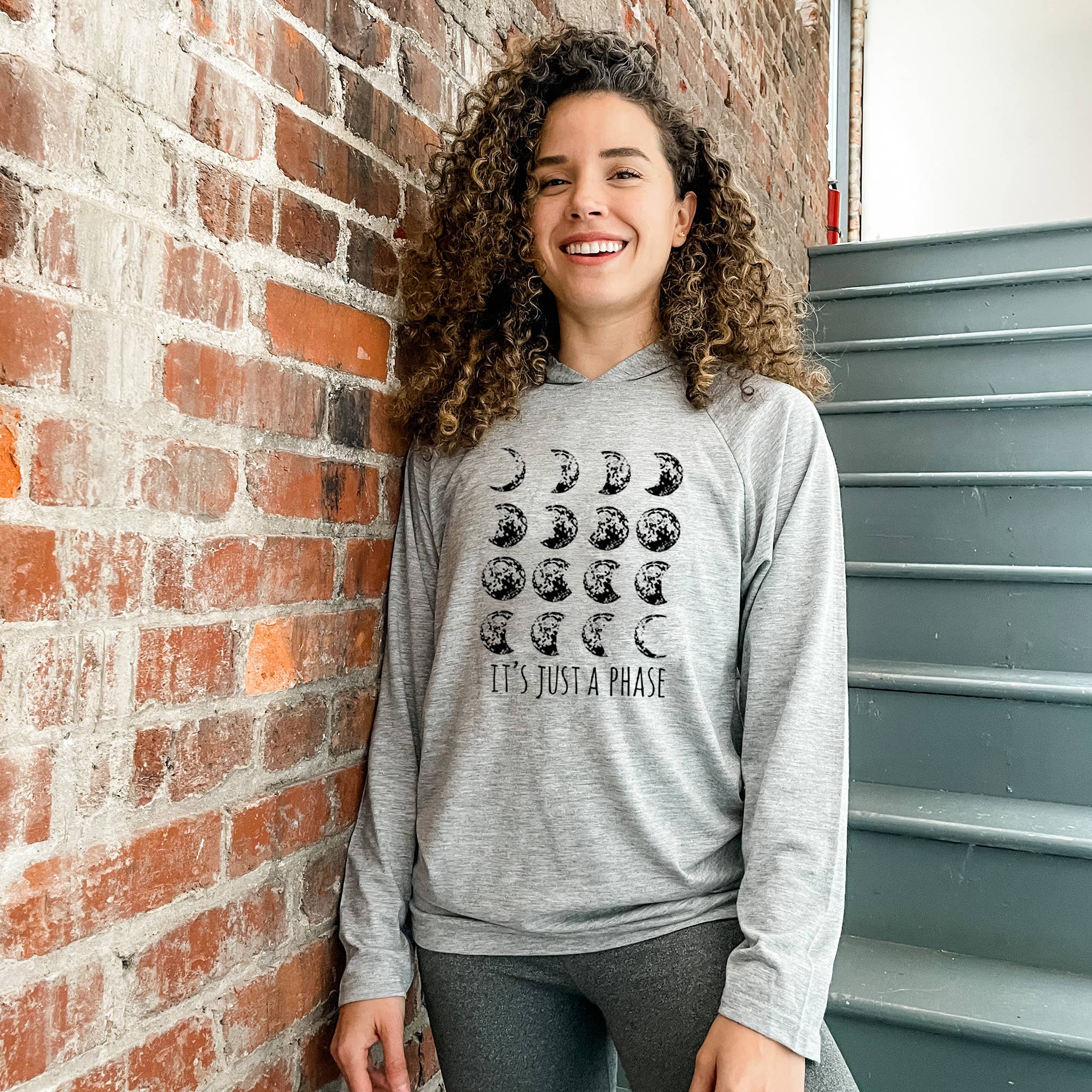 Moonlight Makers – wholesale Hoodie – Unisex – It's Just A Phase - Unisex T-Shirt Hoodie - Moon, Boho3