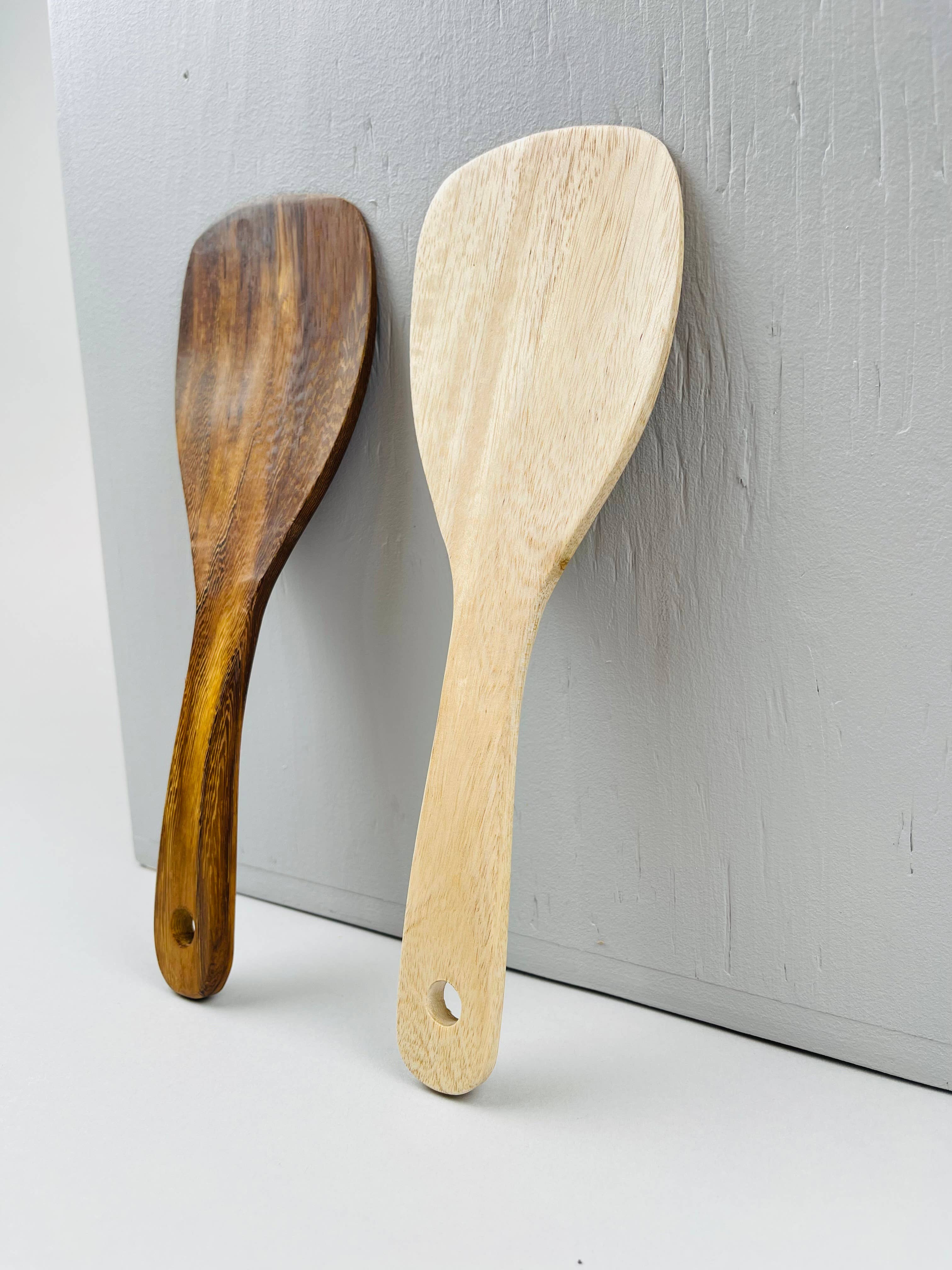 Baroy - Wholesale Spatula/Turner - Wood Rice Paddle Wooden Spatula 23cm x 8cm / Wooden Spatula3