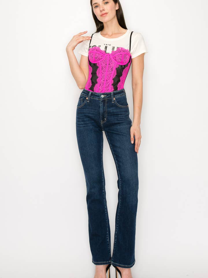 ARTEMIS VINTAGE - Wholesale Jeans - Women's - HIGH RISE SKINNY BOOTCUT JEANS