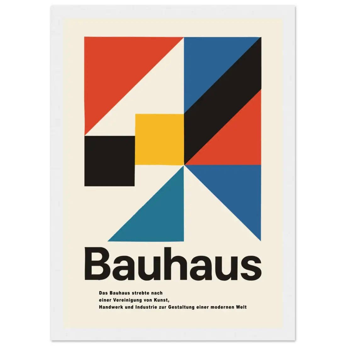 Art-O-Rama Shop - Wholesale Poster - Bauhaus Modern Geometry Artwork Poster0