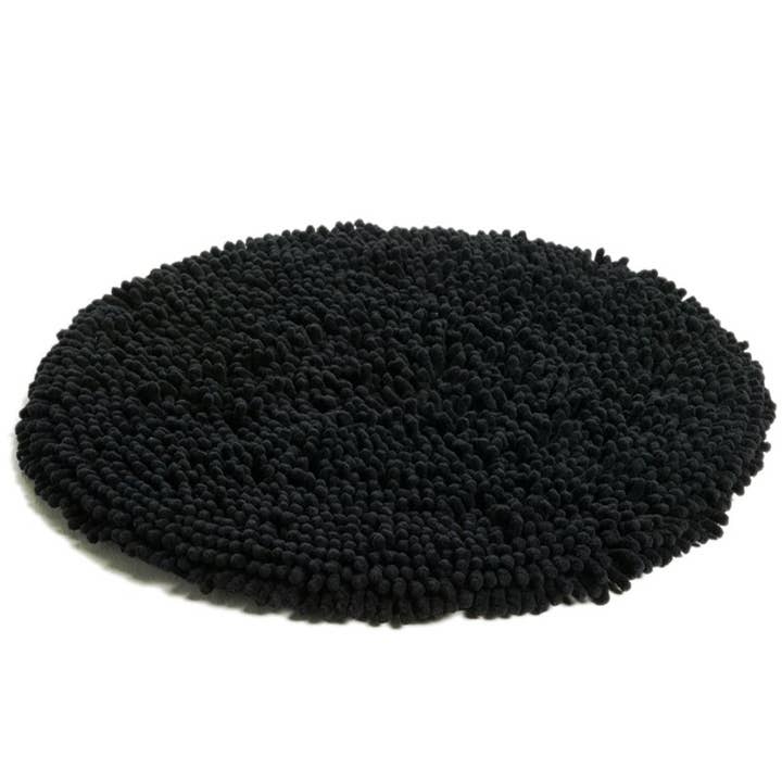 50012009 Tappeto Rasta tondo 120 cm nero per la vendita all'ingrosso da parte di Etol