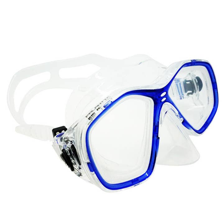 Palantic Blue Jr. Diving/Snorkeling Prescription Dive Mask with RX Lenses for wholesale by Scuba Choice