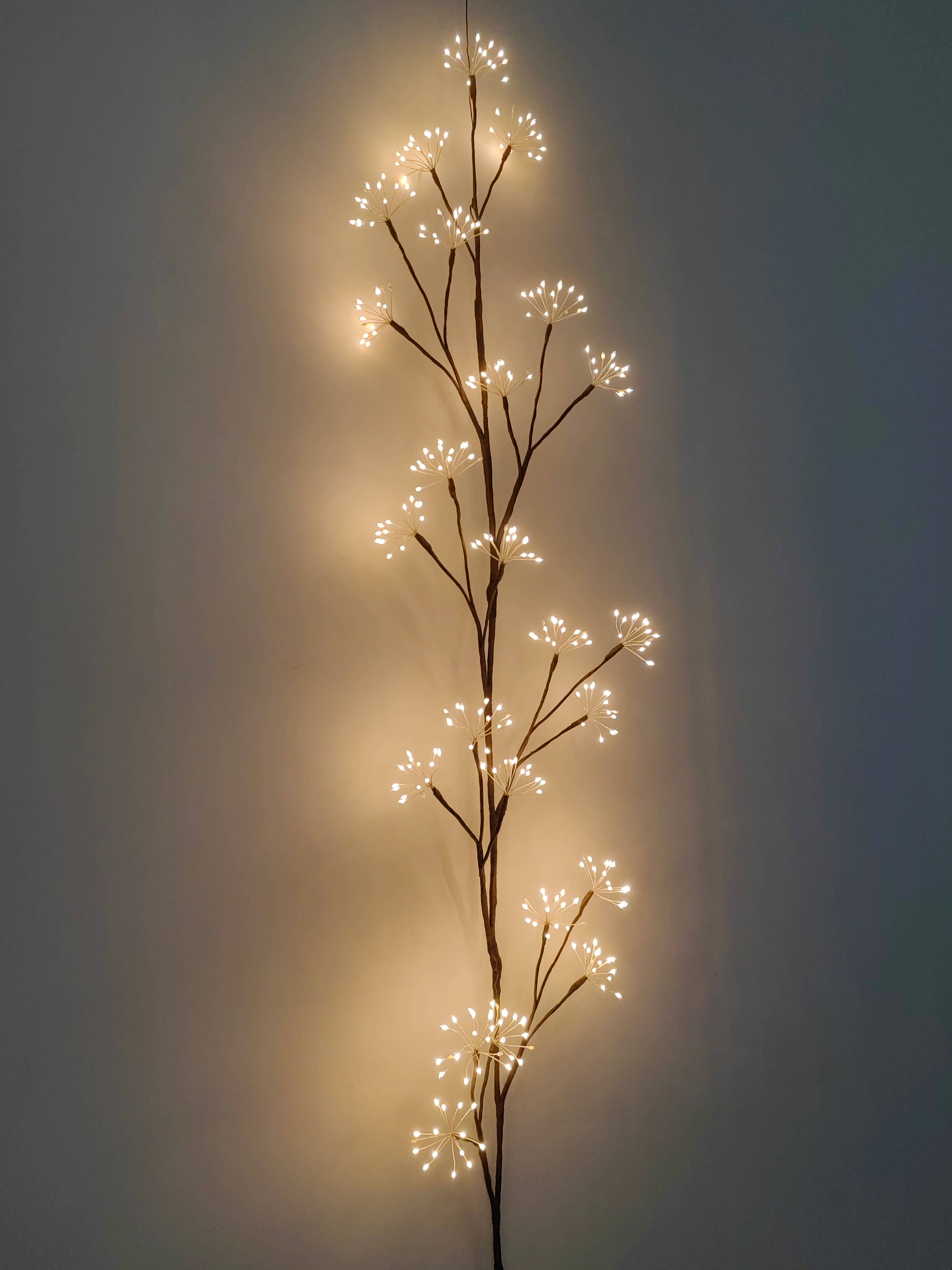 Hi-Line Gift Ltd. - Wholesale Christmas Decoration - 70in LED Cluster Branch Indoor Christmas Décor3