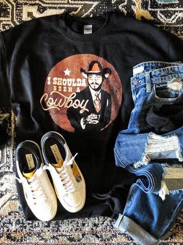 Should have been a Cowboy Sweatshirt for wholesale by Hank & Scoot