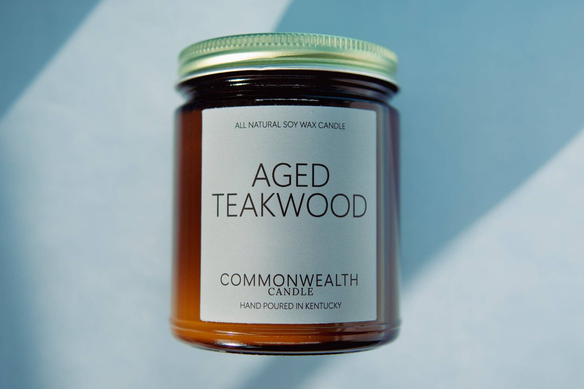 Commonwealth Candle - Wholesale Jar/Filled Candle - Aged Teakwood