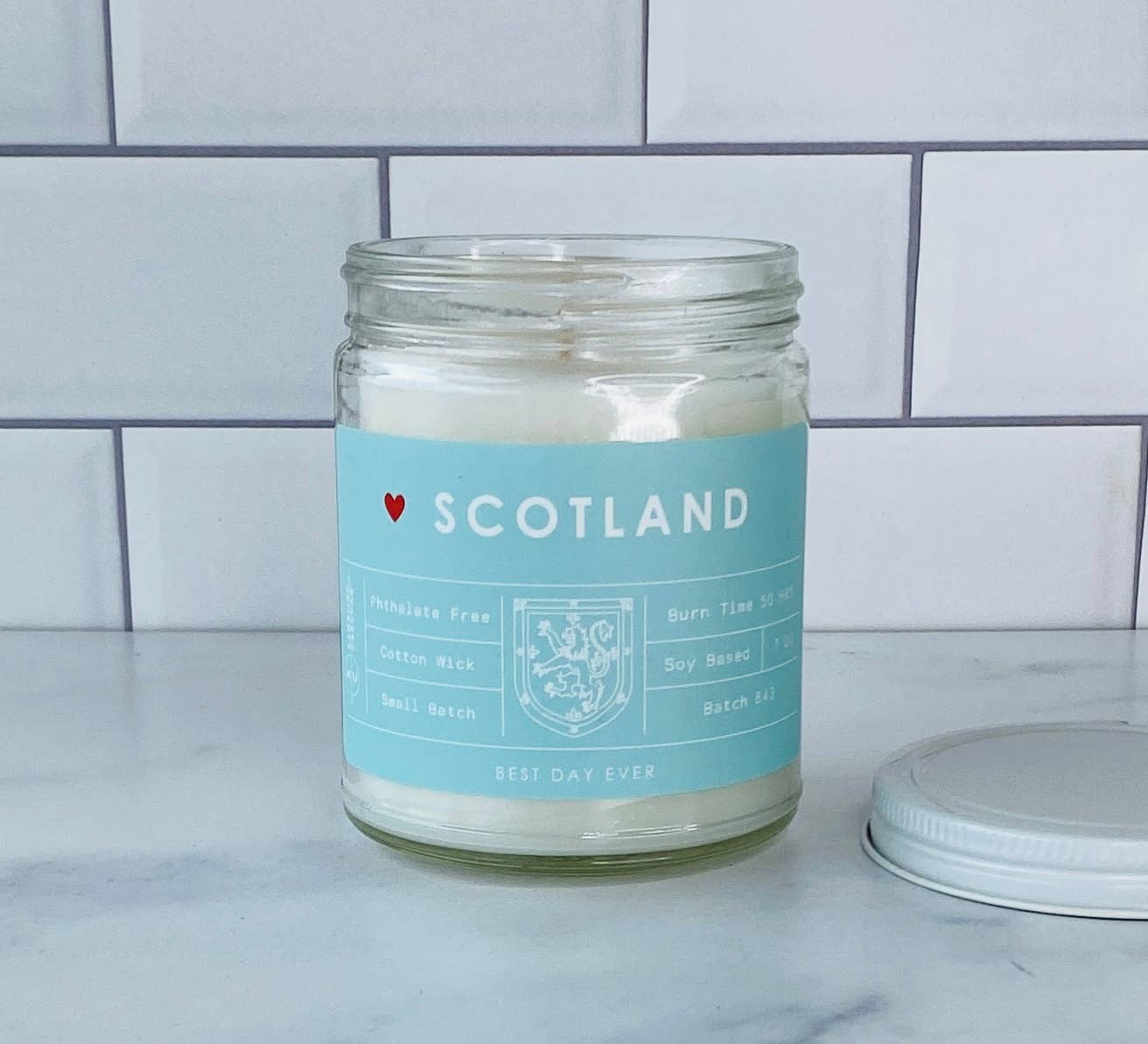 Rambling Caravan - Wholesale Jar/Filled Candle - Scotland Candle2