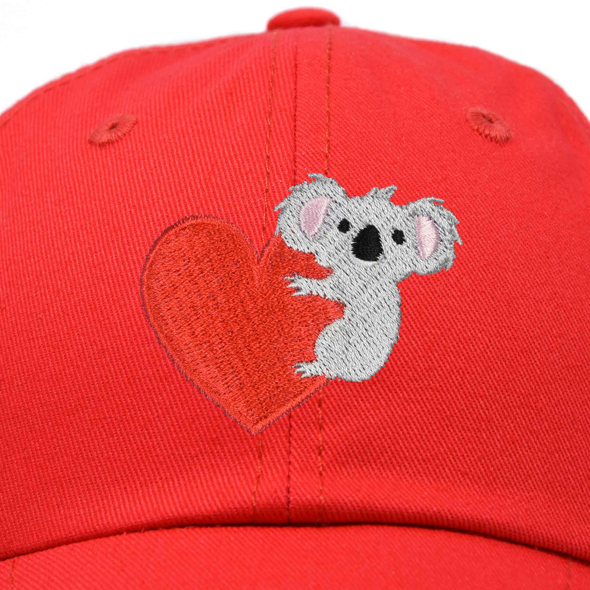 Dalix - Wholesale Baseball Cap - Women's - DALIX Cute Koala with Heart Hat Womens Embroidered Ball Cap17