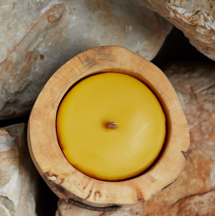 WOOD MOOD - Wholesale Jar/Filled Candle - Ubud Patio | interior candle with cedawood essential oil1