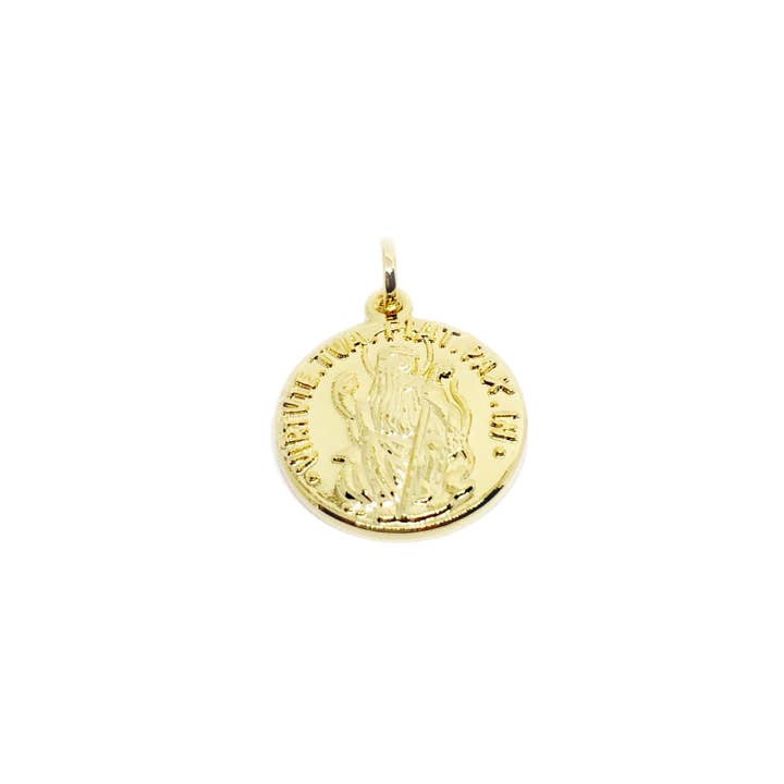 Pendentif pièce double face GL PAX 18K pour la vente par Donna Italiana