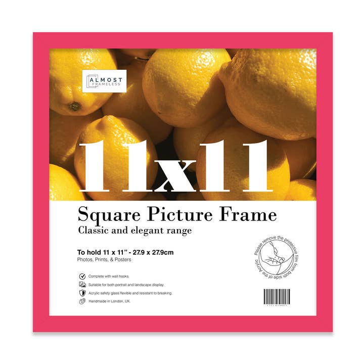 Bright Pink 11x11 Picture Frame for wholesale by WholesaleFrames.co.uk