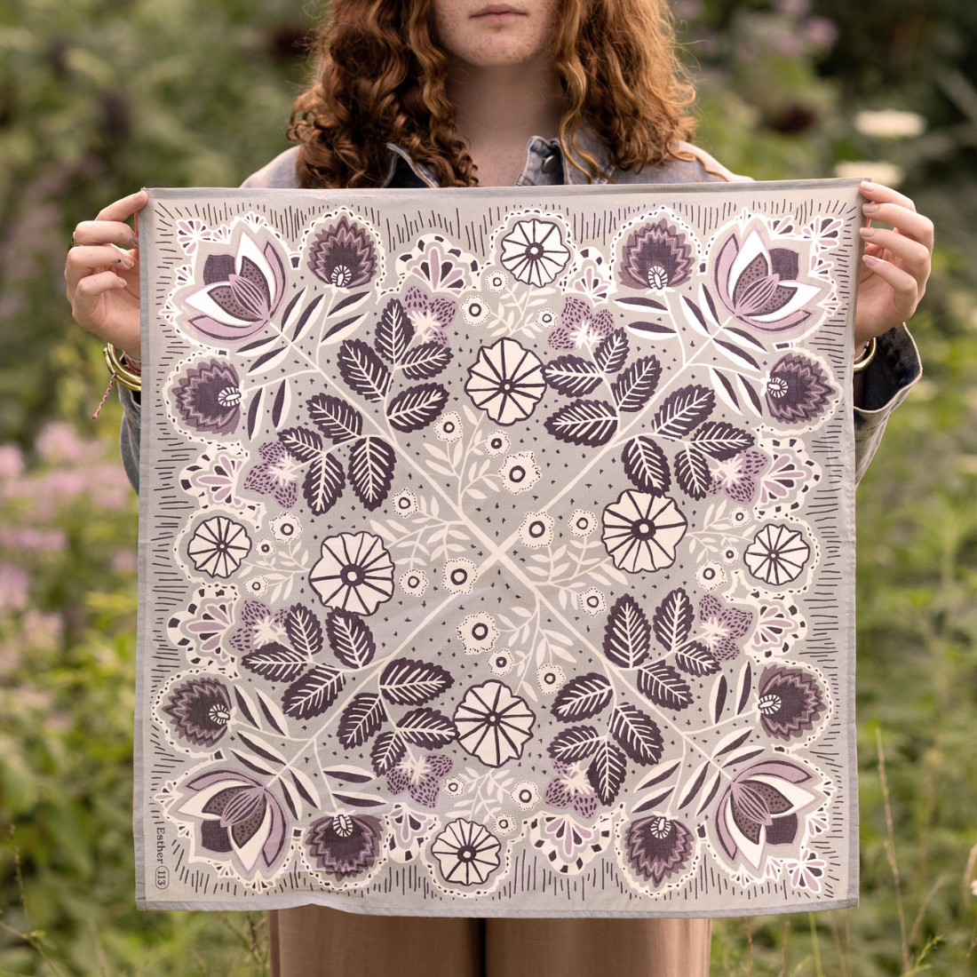 Handker Bandanas - Wholesale Bandana - Women's - No. 113 Esther Bandana5