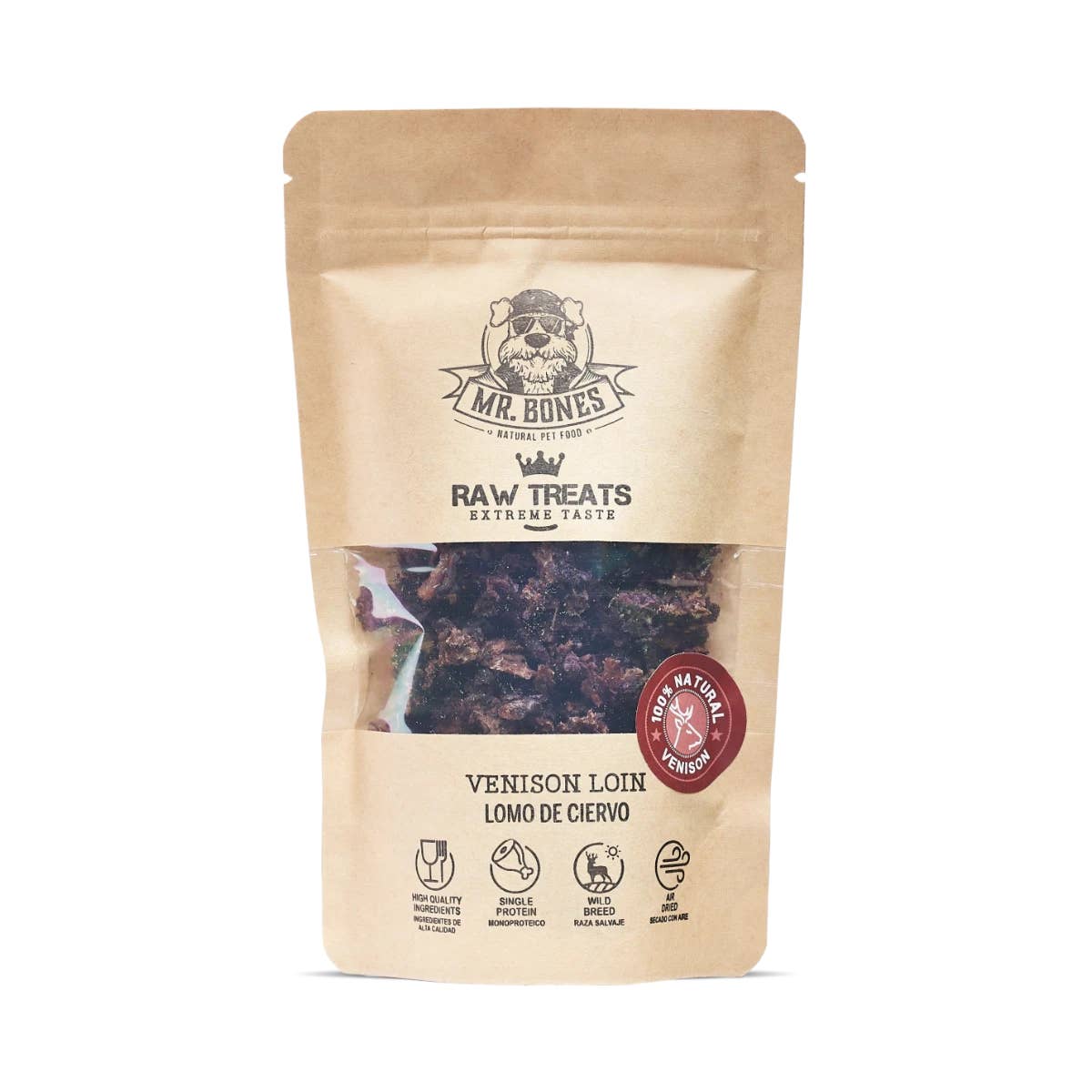 Mr.Bones - Natural Pet Products - Vendita all'ingrosso Snack - Cani - Raw Treats per cani e gatti - Cervo
