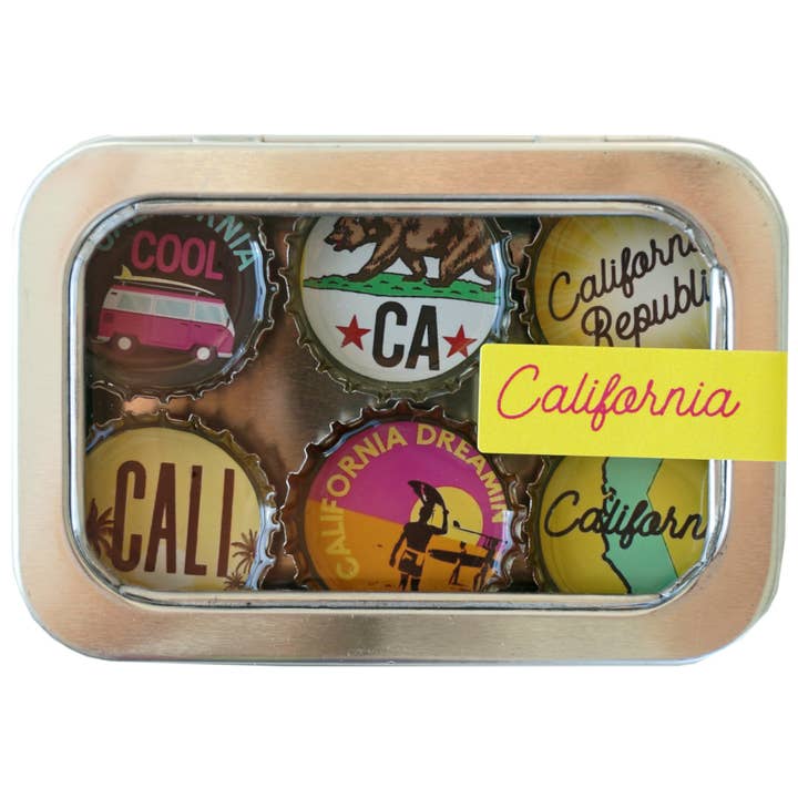 California Magnet - Six Pack for wholesale by Kate's Magnets