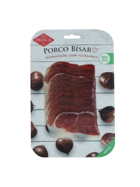 Prosciutto di Maiale BÃsaro Fat 80g Leafskin per la vendita all'ingrosso da parte di Casa da Prisca