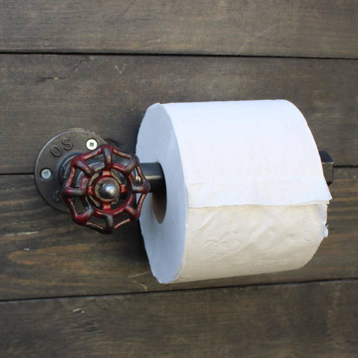 Toalettrullehållare i metall, industriell dekoration för wholesale av Strange Workshop