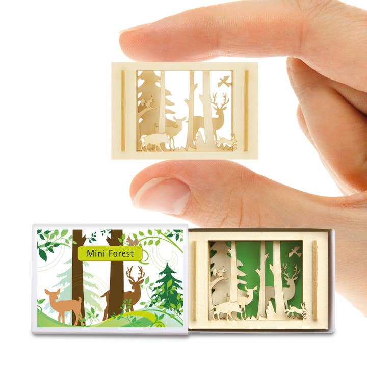 SILHOUBOX - Wholesale Decorative Box - Waldeslust Silhoubox S... Forest, Deer, Wild Boar — Gift Item3