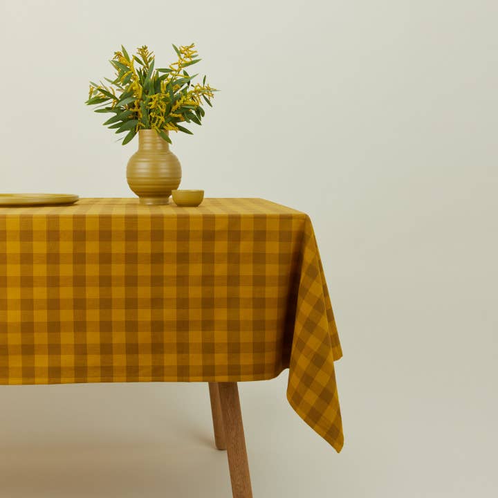 Hawkins New York - Wholesale Tablecloth - ESSENTIAL GINGHAM TABLECLOTH4
