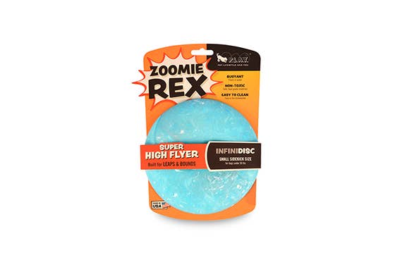 P.L.A.Y. Pet Lifestyle and You - Wholesale Pet Fetch Ball - Dog - ZoomieRex InfiniDisc24