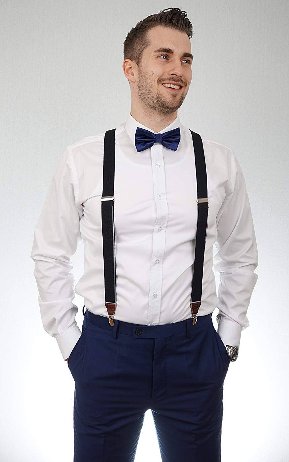 Massi Morino - Wholesale Belt - Men's - Massi Morino® suspenders for men made of genuine leather23