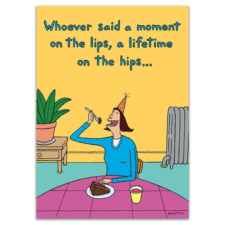 Moment on Hips for wholesale by SNAFU Designs - Greeting Cards