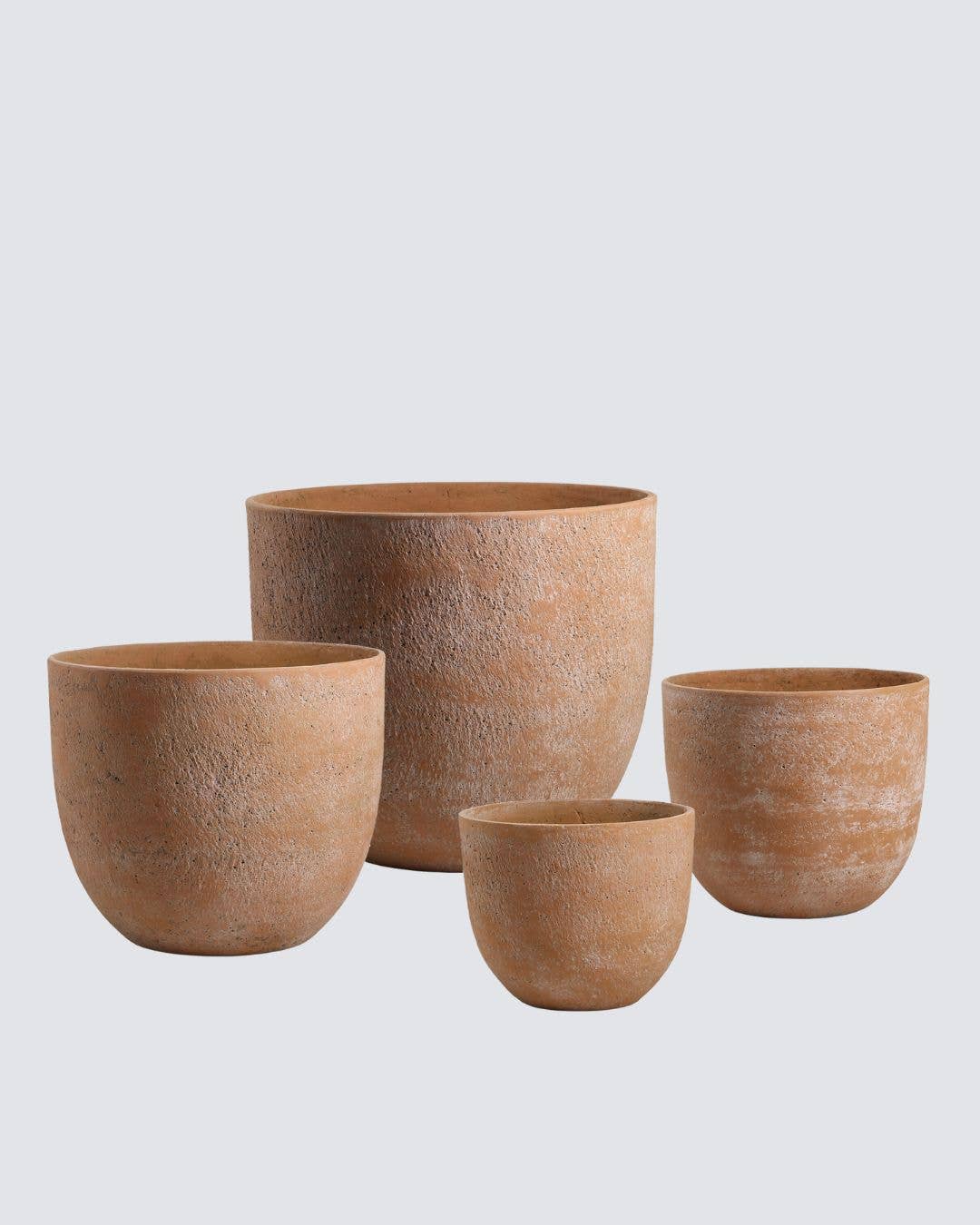The Farmer's Daughter - Wholesale Plant Pot - Nava GRC Cement Planter Set/4 – Terracotta1