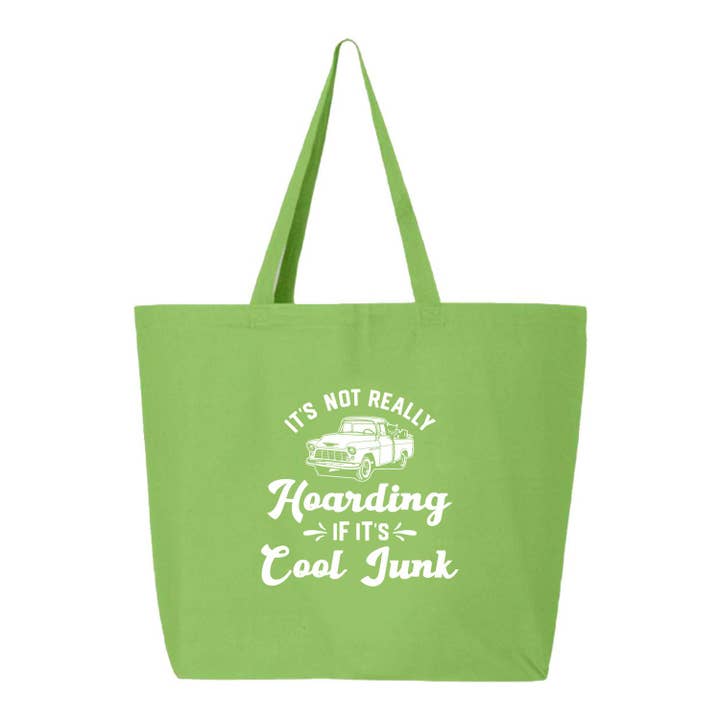 Suzy Swede - Wholesale Tote Bag - Unisex - Not Really Hoarding Cotton Canvas Tote Bag | Antiques Junk1