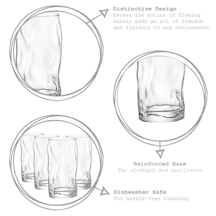 Rinkit Ltd – wholesale Cocktail/liquor glass – Bormioli Rocco Sorgente Highball Glass - 460ml1