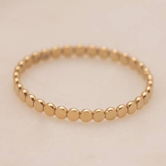 Gold filled Stacking ring for wholesale by Thira Jewelry