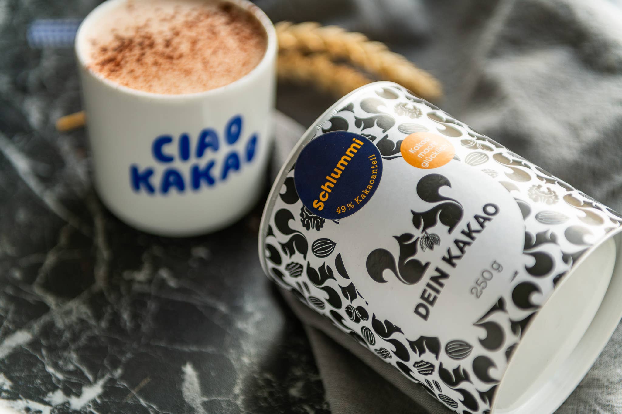 Dein Kakao – Großhandel Kakao/Heiße Schokolade – Schlummi Bio-Schokoladenpulver Dein Kakao | vegan | Malz4