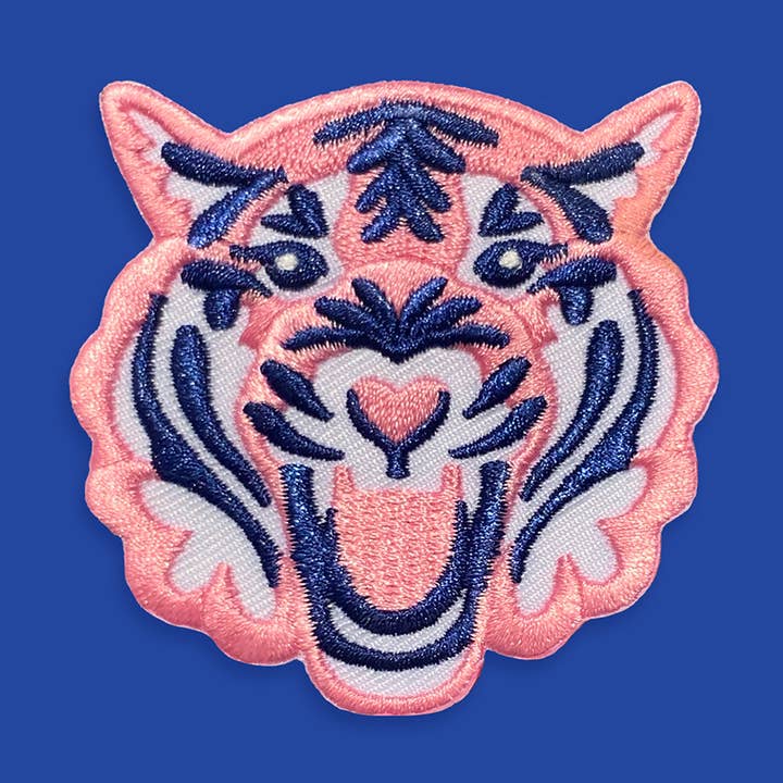 Wildkat Studio - Wholesale Patch - Tiger Iron-On Patch0