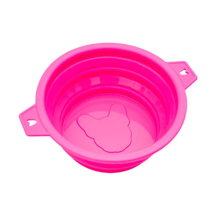 Frenchie - Wholesale Pet Travel Bowl - Dog - Frenchie Travel Bowl0