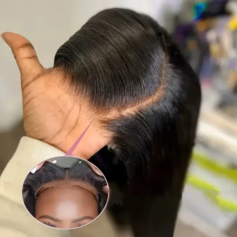 U-Got Beauty Hair & Supply Store - Wholesale Hair Extensions - 5X5 HD Lace Closure Wigs Summer Glueless Long Wig Human Hair2