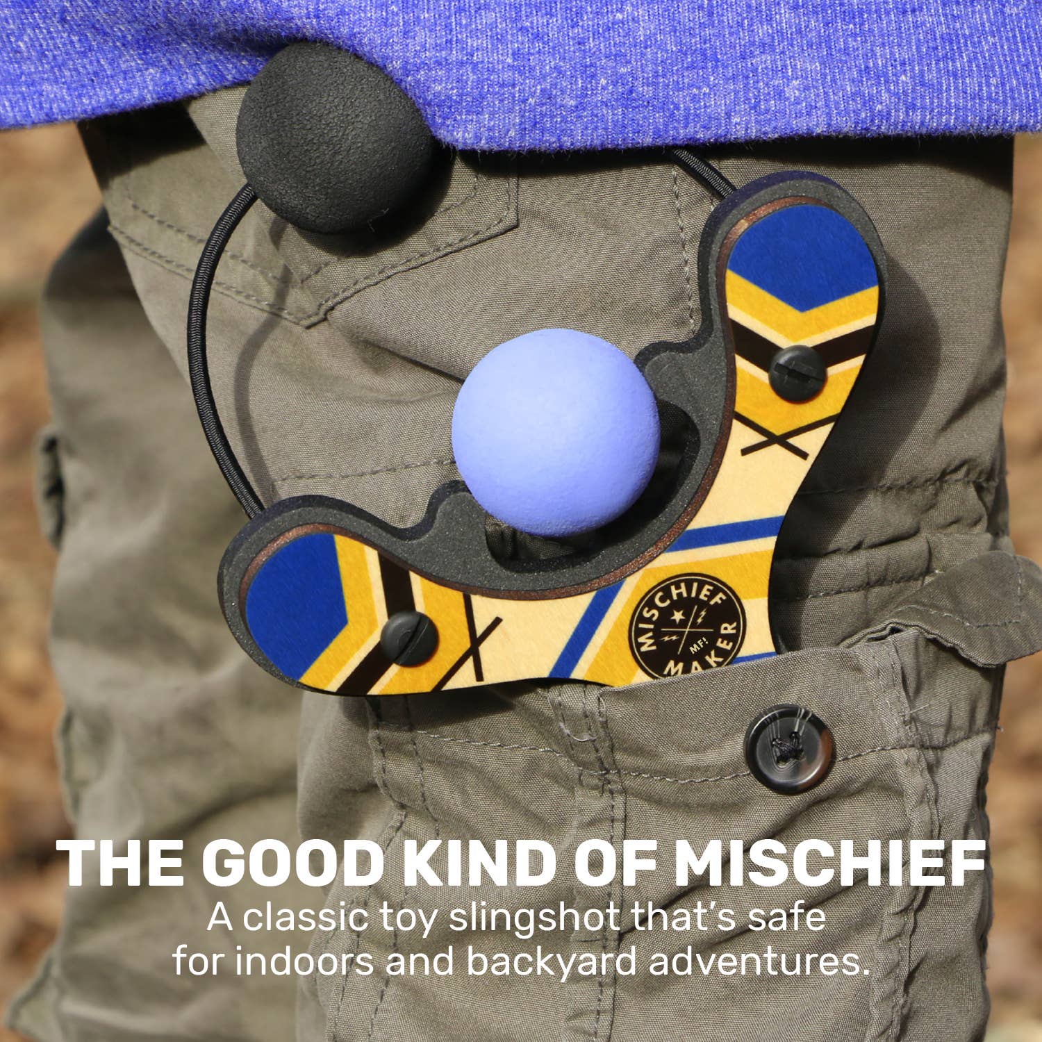 Mighty Fun! - Wholesale Slingshot - Kids - Mischief Maker® Slingshot - Classics Assorted6