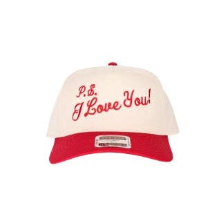 Casquette de camionneur brodée P.S Je t'aime ! pour la vente par Stitch Your Style