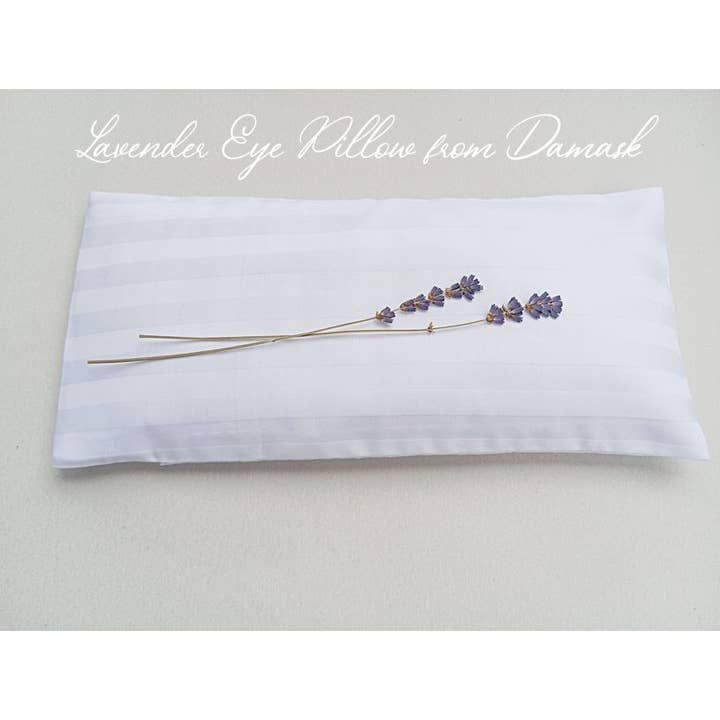 LUXURY DAMASK Relaxing Eye Pillow Lavender & Flax Seeds for wholesale by DECORER