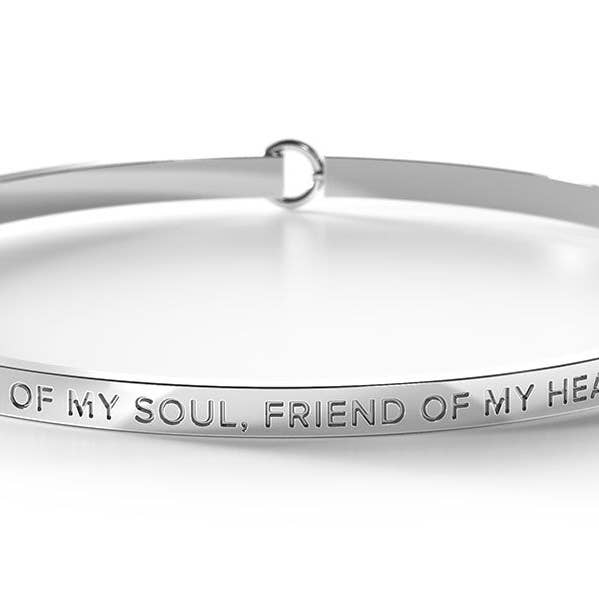 Sœur de mon âme, amie de mon cœur pour la vente par Be. Bangles