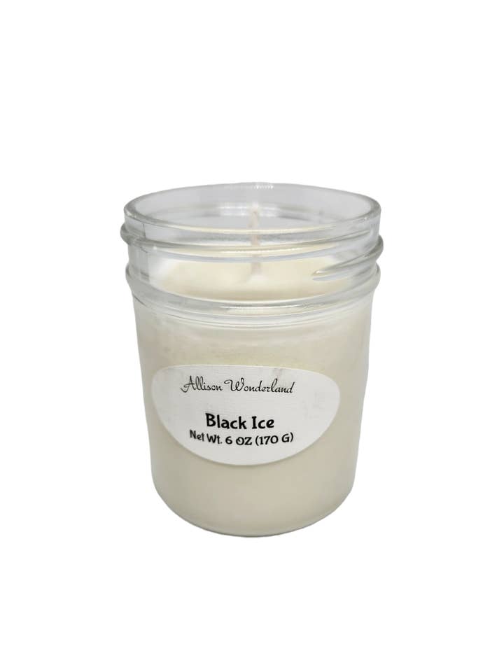 Black Ice Candle for wholesale by Allison Wonderland
