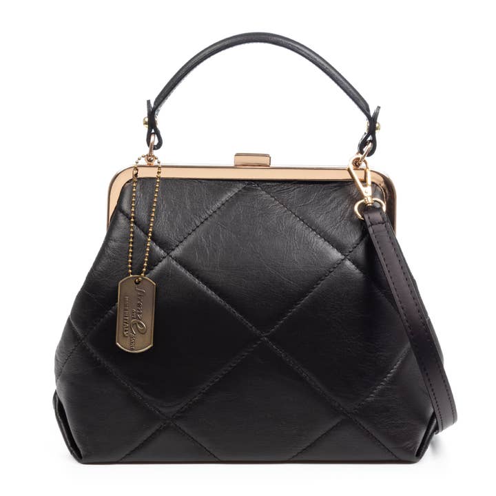 Arienzo women's handbag. Genuine quilted Sauvage leather for wholesale by FIRENZE ARTEGIANI