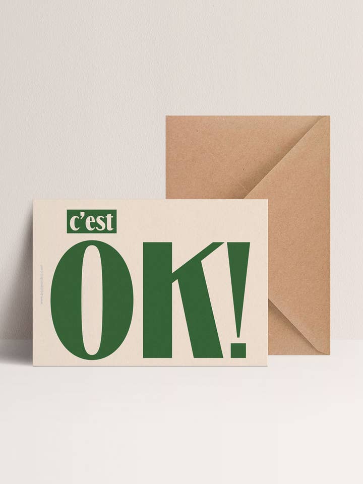 Kort - Det er Ok for engroshandel hos Papier and Co.