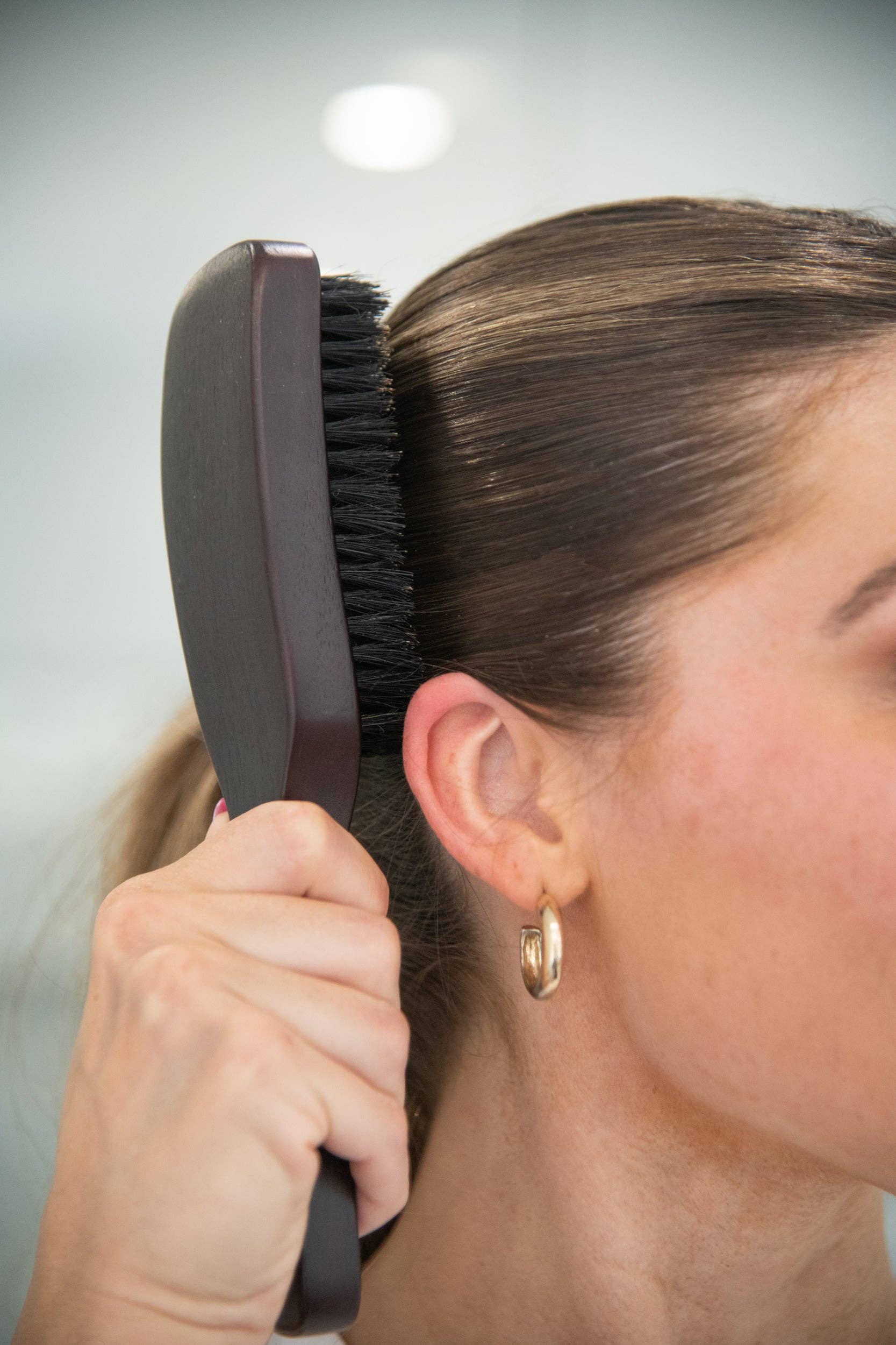 Framar Hair Brushes & Hair Accessories - Wholesale Hair Brush/Comb - FRAMAR Boar Bristle Hair Brush, Wooden Slick Back Hair Brush7