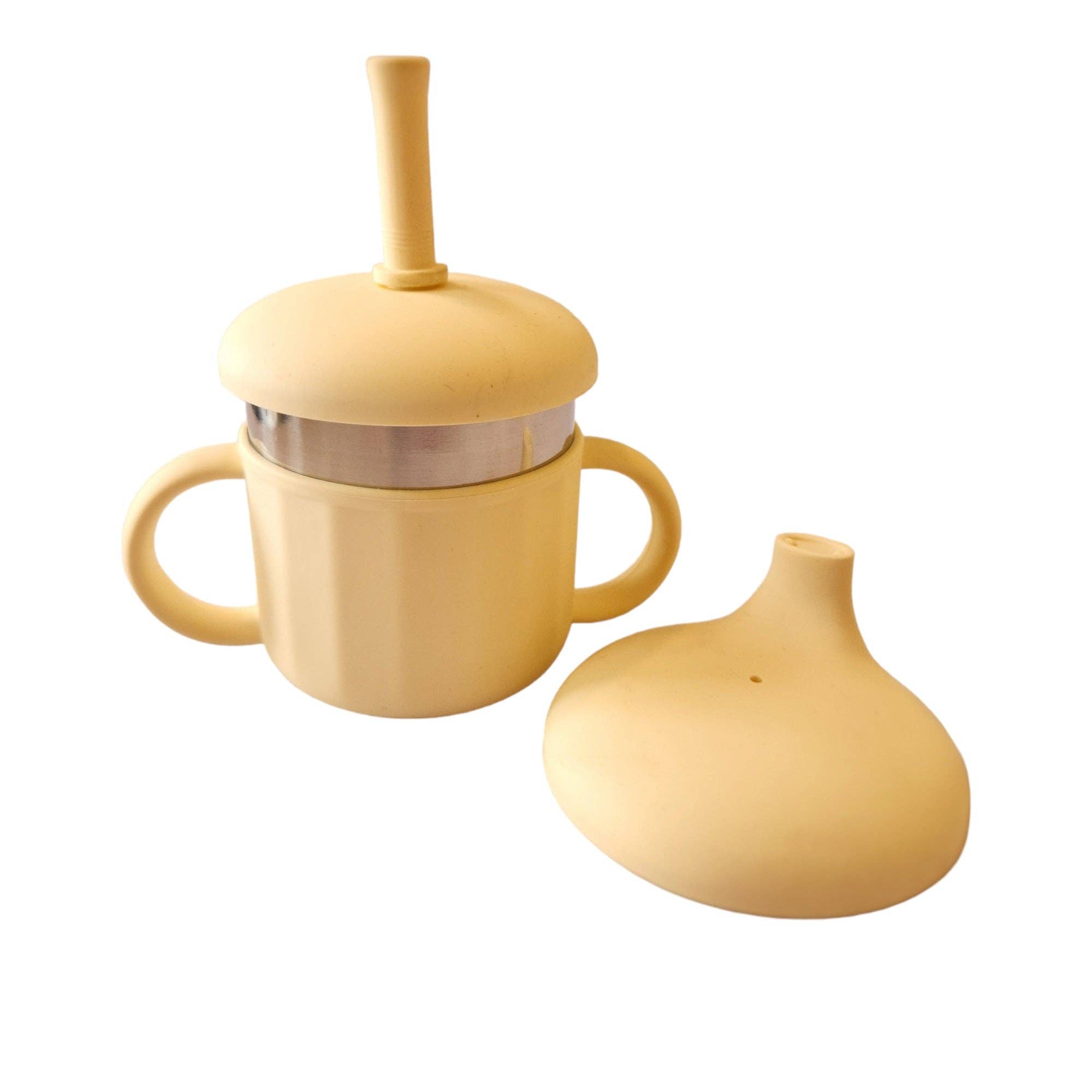 CBC DESIGNS - Wholesale Drinking Glass/Cup - Kids & Baby - CBC Kids- 3-in-1 Stainless and Silicone Sippy Cup9