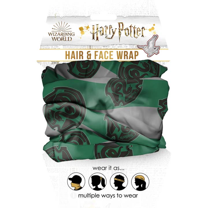 Slytherin Hair Wrap for wholesale by Spoontiques, Inc