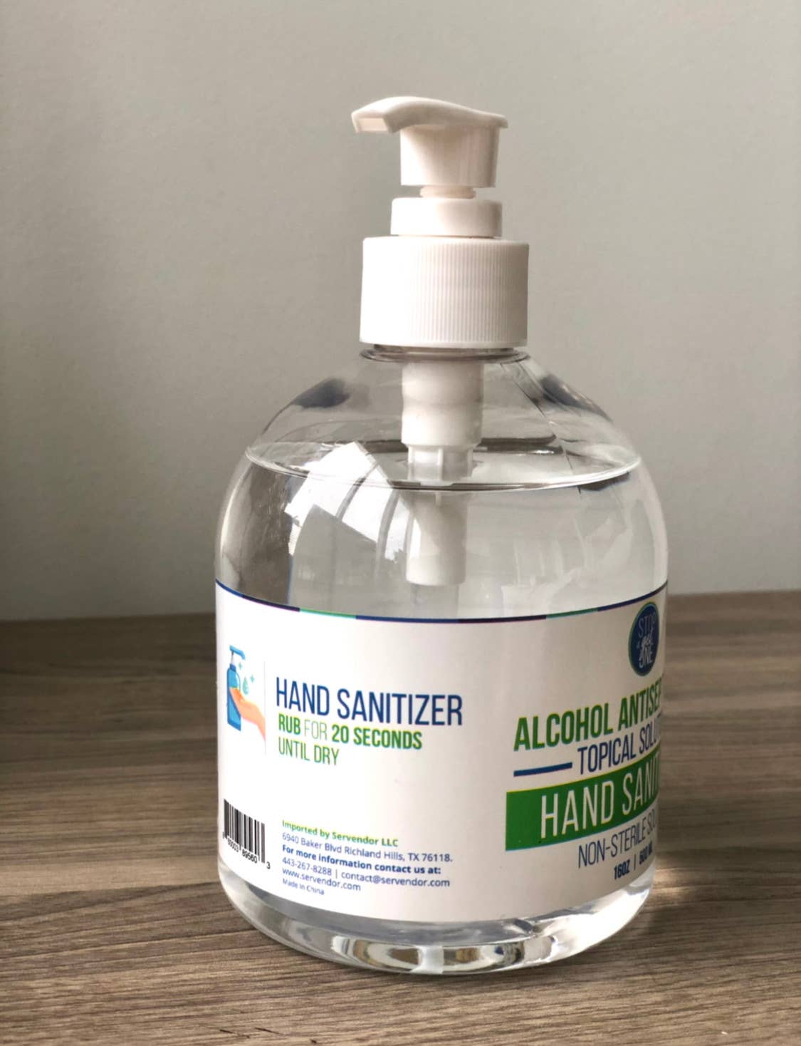 STOP & GET ONE - Wholesale Hand Sanitizer - Ultra Premium Hand Sanitizer Anti COVID 16.9 oz 80 Percent1