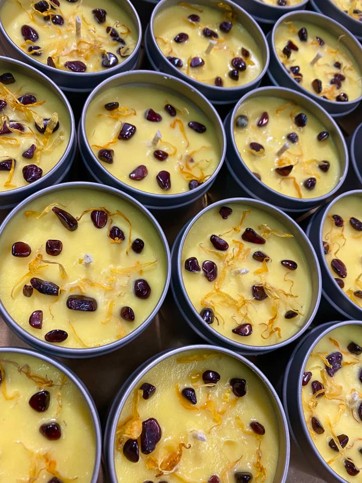 Flor Niño Vela Cristal para venta al por mayor de Sapphire & Sage