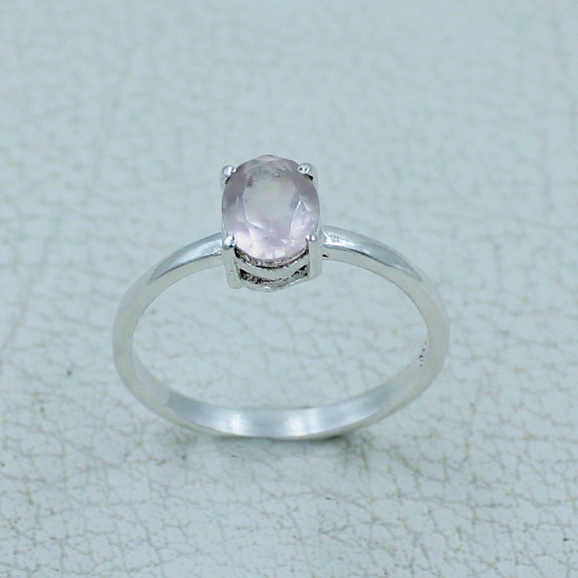 Silvex Jewelry – wholesale Single stone/solitaire ring – Garnet Minimalist Ring 925 Silver Birthstone Gift Jewelry9