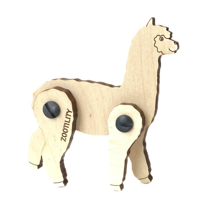 Exotic Animal TekPets - Wood DIY Puzzle STEM Toy for wholesale by Zootility