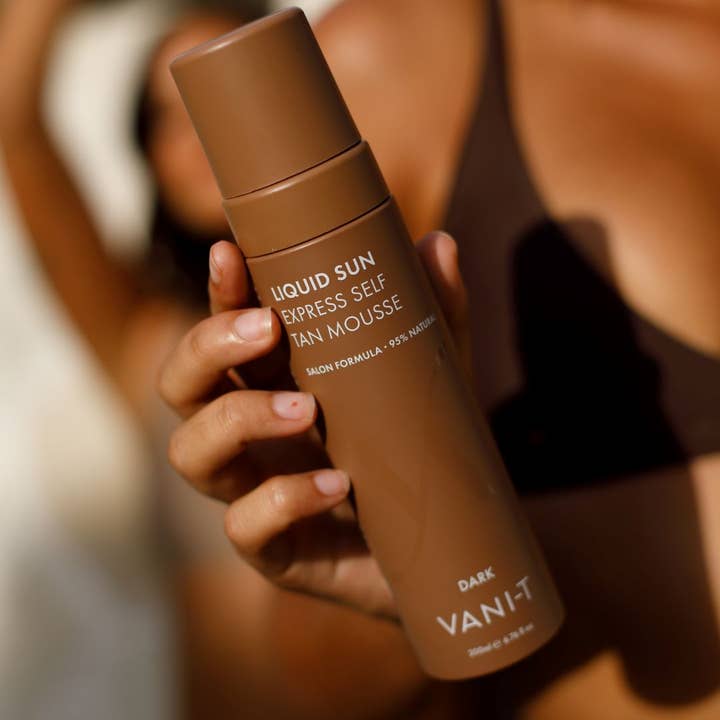 VANI-T - Vendita all'ingrosso Autoabbronzanti - Liquid Sun® Express Mousse Autoabbronzante - Scuro3